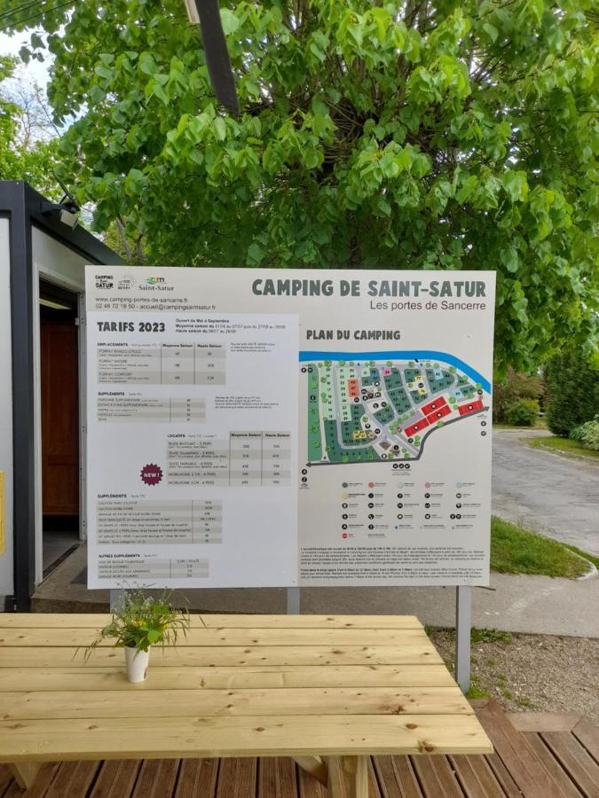 Camping Les Portes De Sancerre Saint-Satur Exteriér fotografie